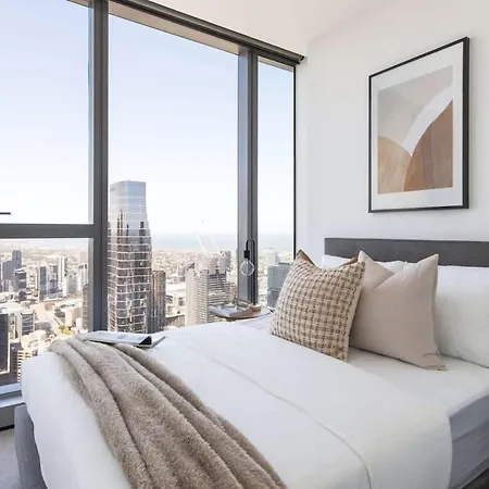 A 2Br Apt With Stunning City Views Free Parking Melbourne Exterior photo